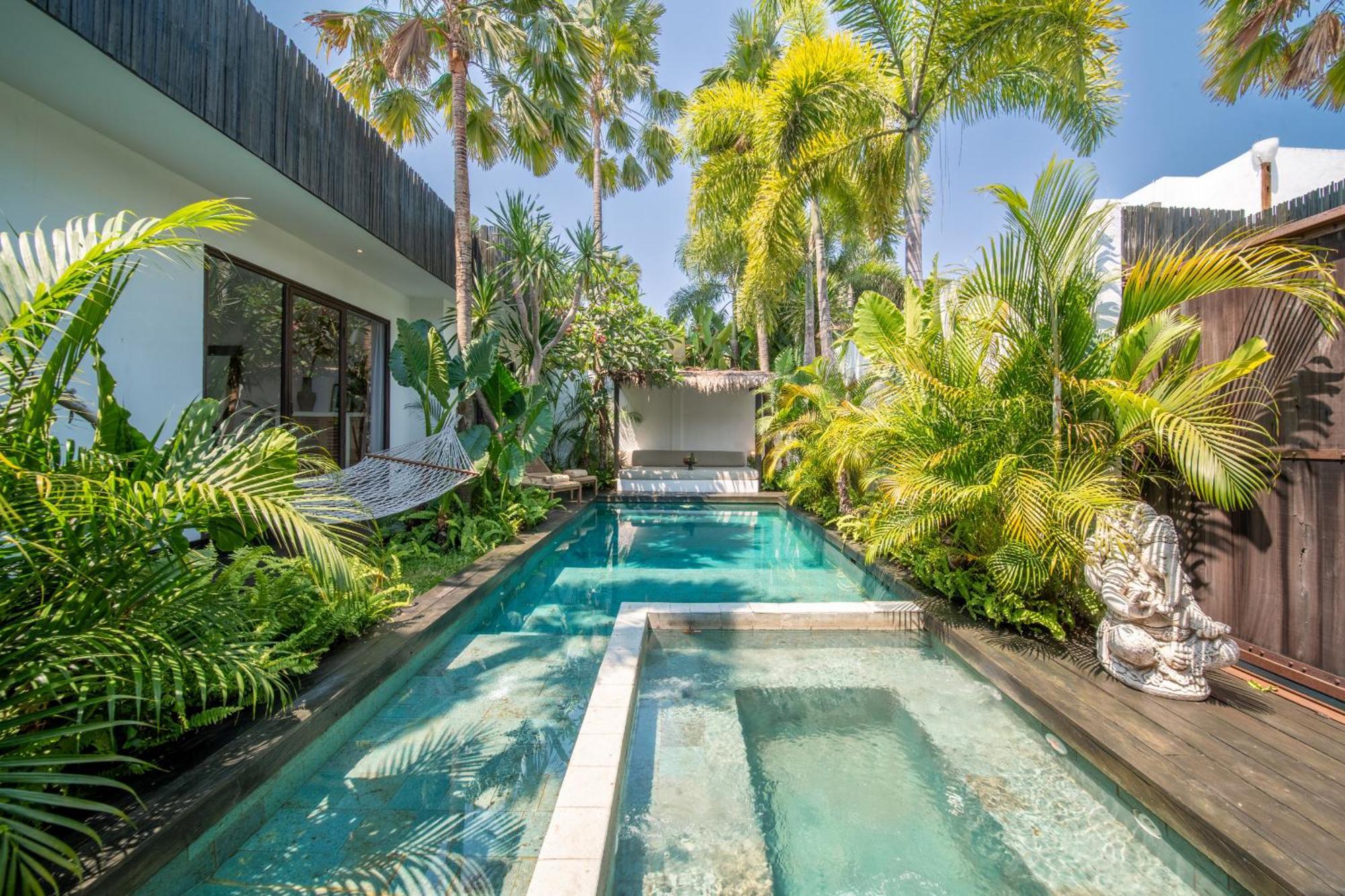 NEW! Tropical design Private Villa 3 BR Umalas w staff up to 50 Disc Canggu Esterno foto